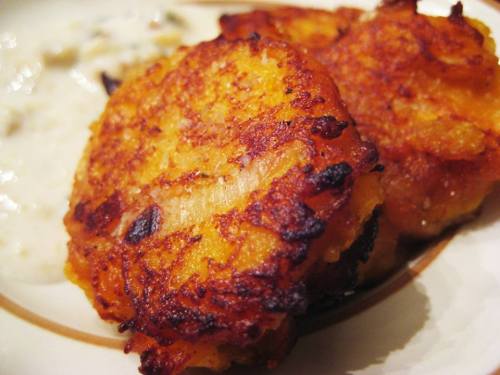  Adapted from:http://paleoaholic.com/paleo/paleo-butternut-squash-cakes/