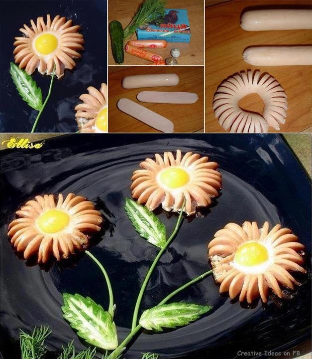 Blommetjie en eier vienna