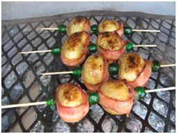 Aartappel oor die kole