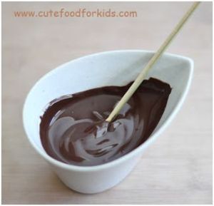 Chocolate Bird nest on spoon for Easther 4