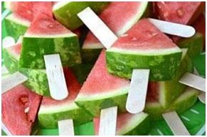 Oulike ideë om waatlemoen te bedien