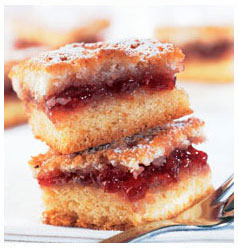 Jam squares - Foto Hullets Sugar