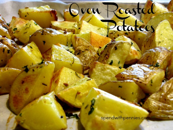 Potatoes simple-oven-roasted-potatoes