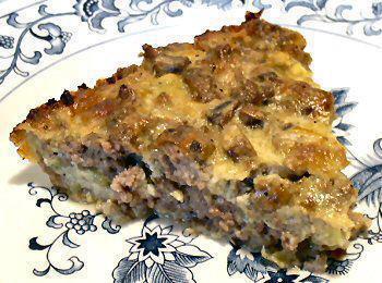 Kool en maalvleis pastei