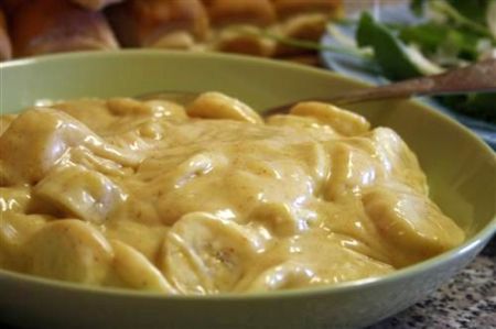 Piesang kerrie slaai