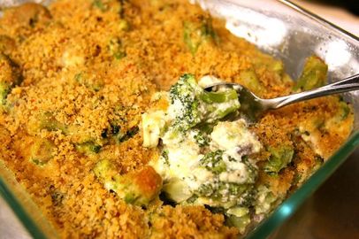 Broccoli Casserole- Photo eat and sleep