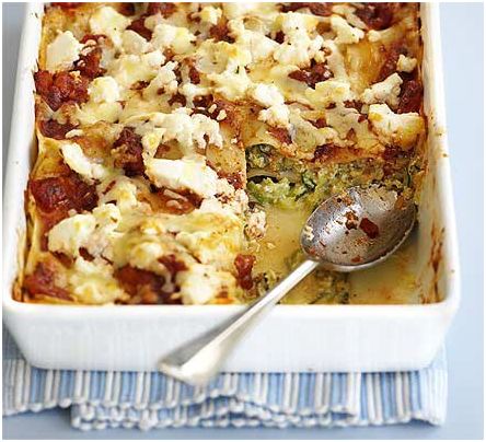 Creamy courgette lasagne-bbcfood