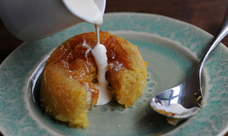 Marmalade, orange and whisky sponge puddings. Photograph: Jill Mead for the Guardian
