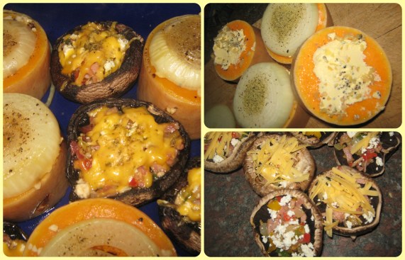 butternut en sampioene