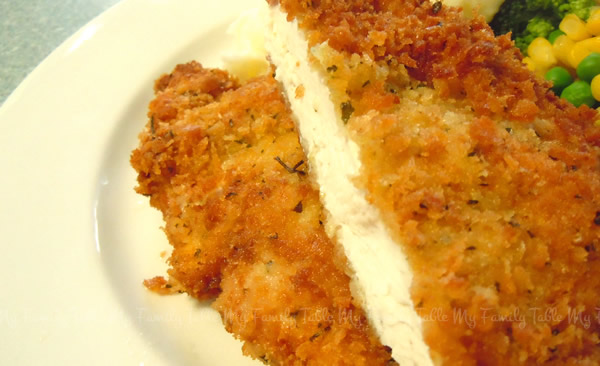 Chicken Schnitzel-Photo MyFamilyTable