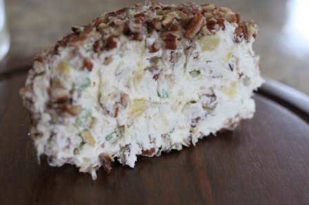  Pynappel en roomkaas bal