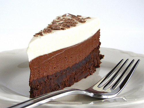 Tripple Mousse Cake-Source Unkown