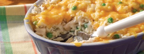 tuna casserol met ertjies en kaas