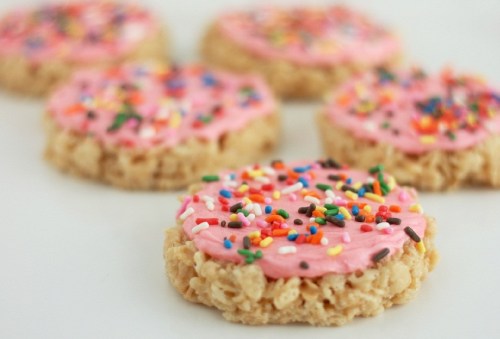 rice crispies met royal icing