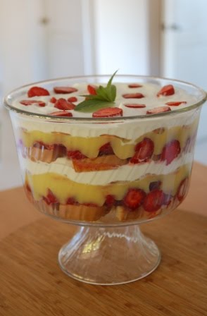 Aarbei trifle