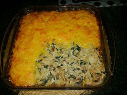 low carb hoenderpastei