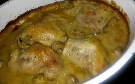 mosterd hoender rens